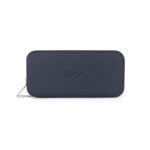 Wallet - Navy - Silver Zip