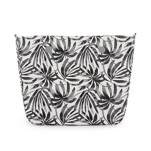 0001_8332-1-1 Original Size Inner - Black Monstera Pattern - Gold Zip - Image 1