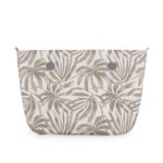 Petite Size Inner - Bronze Monstera Pattern - Gold Zip