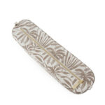 Original Size Inner - Bronze Monstera Pattern - Gold Zip - Image 2