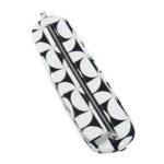 Petite Size Inner - White Semi Circles Pattern - Silver Zip - Image 2