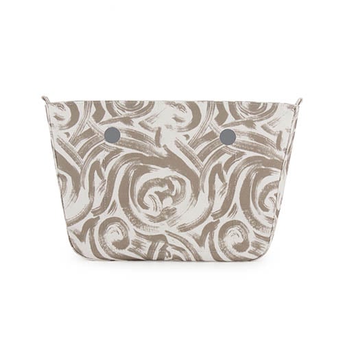 0068_8332-9-1 Petite Size Inner - Bronze Swirls Pattern - Gold Zip - Image 1