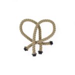 Original Collection - Beige - Rope Handles - Gold Trim - Image 2