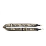 Classic Collection - Black lettering on beige - Canvas Strap