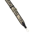 Classic Collection - Black lettering on beige - Canvas Strap - Image 2
